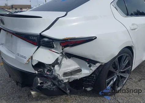 2021 Lexus Is 350 F Sport z USA, uszkodzony, nr VIN JTHGZ1B26M5043936